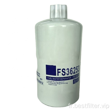 Filtre à carburant de moteur diesel d&#39;excavatrice de vente entière FS36253